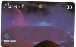 Planète Planète X Astronomie Télécarte Brésil Phonecard (F 23) - Brésil