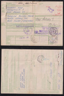 BERLIN 1985 AFS Freistempler Meter 1230Pf Auslands Paketkarte Nach SIOFOK Ungarn - Lettres & Documents