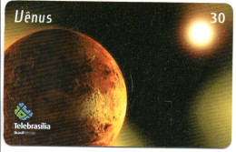 Planète Vénus  Astronomie Télécarte Brésil Phonecard (F 26) - Brésil