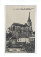 DEP. 88 NEUFCHATEAU EGLISE SAINT-NICOLAS VUE PRISE DU JARDIN CLEMENT Circulée - Kirchen U. Kathedralen