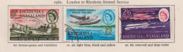 RHODESIA  AND NYASALAND - 1962 Airmail Service Set Used As Scan - Rhodésie & Nyasaland (1954-1963)