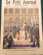 1894 LE PETIT JOURNAL - Remise Aux Invalides Des Drapeaux Des Pontonniers - Nouveau Costume Des Gardiens De La Paix - 1850 - 1899
