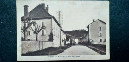 38 , Virieu Sur Bourbre , La Rue De La Gare - Virieu