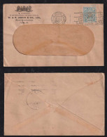 Irland Eire 1923 Cover 3P  DUBLIN X Dutch CURACAO Perfin W.& R. JACOB Biscuit - Cartas