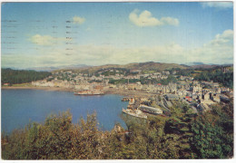 Oban Bay And Town, Scotland, From Pulpit Hill - (1955) - Ferry - Argyllshire