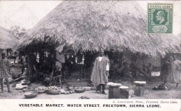 Sierra Leone - FREETOWN  - Vegetable Market - Water Street - Sierra Leone