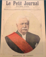 1894 Revue - LE PETIT JOURNAL - Ferdinand DE LESSEPS  - RÉVOLTE EN GUYANE - 1850 - 1899