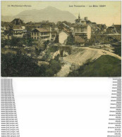 WW 74 LA ROCHE-SUR-FORON. Les Tanneries Et Le Môle. Superbe Carte Toilée 1917 - La Roche-sur-Foron