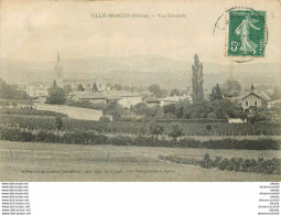 (D) 69 VILLE-MORGON. Vue Générale 1908 - Villie Morgon