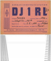 CARTE RADIO QSL. German 1972 - Radio Amateur