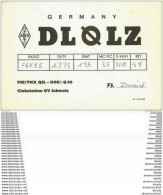 CARTE RADIO QSL. Germany 1973 - Radio Amateur