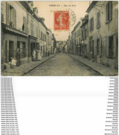 95 GROSLAY. Tabac Et Charcuterie Rue De Paris 1911 - Groslay