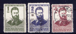 Bulgarien Nr.196/8      O  Used               (866) - Used Stamps