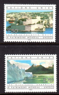 UNITED NATIONS GENEVA - 1984 WORLD HERITAGE UNESCO SET (2V) FINE MNH ** SG G124-G125 - Unused Stamps