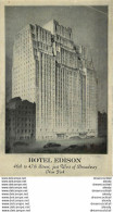 (D) Promotion 2 X Cpa NEW-YORK. Hôtel Edison Et Rockfeller Center - Manhattan
