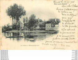 (D) Promotion 2 X Cpa 10 BAR-SUR-SEINE. La Seine à Bourguignons Et Porte Châtillon 1901 - Bar-sur-Seine