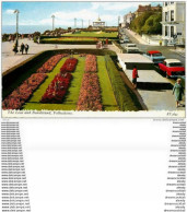 Photo Cpsm Cpm FOLKESTONE. The Leas And Bandstand - Folkestone