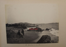 Lot 2 Photo 1890's Cannes Vue De Vallergues Les Rochers De La Bocca Alpes Maritimes (06)  Tirage Print Vintage - Plaatsen