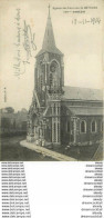 62 ANNEZIN. Eglise Animation 1914 Destinataire à Arnouville - Bethune