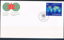 CANADA 1983 - "Commonwealth Day", $.2,00 Su Busta Con Annullo Fdc - 1981-1990