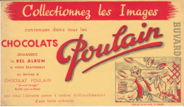 BUVARD & BLOTTER - Chocolat POULAIN - Collectionnez Les Images - Pour Que ça Me Donne Du Courage - Chocolat