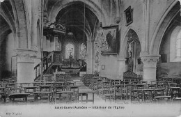 SAINT OUEN L'AUMONE INTERIEUR DE L'EGLISE - Saint-Ouen-l'Aumône