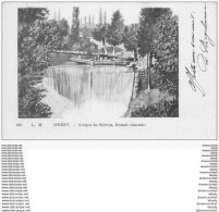 73 GRESY-SUR-AIX. Grande Cascade 1902. Rare D'après Un Dessin... - Gresy Sur Aix