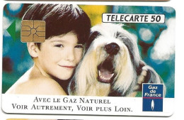Telecarte F 245 Gdf Enfant 50 Unités Luxe GEM - 1992
