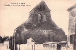 FOSSES ENVIRONS DE PARIS L'EGLISE - Fosses