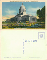 Ansichtskarte Washington D.C. United States Capitol Mit Gartenanlage 1932 - Washington DC