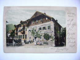 Gruss Aus Goisern - G. Petter’s Gasthof Vormals Brauerei (Gasthof Zur Post) - Ca 1910s - Bad Goisern