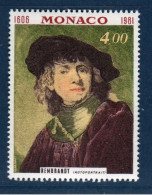 Monaco Timbres Neufs  Yvert N° 1294, **, Rembrandt (1606-1669), Peintre Hollandais - Rembrandt
