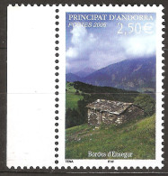 Andorre Français 2005 N° 613 ** Bordes D'Ensegur, Paysage, Pierres, Randonnée, Ordino, Bergerie Mouton Pics Du Casamanya - Ungebraucht