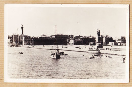 01845 / Carte-Photo-Bromure PORT-SAÏD Egypt Entrance To Harbour Entrée Du Port 1920s Egypte - Port Said