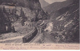 FERROVIA DE GOTTARDO                               GALERIA SPIRALE DEL PRATO     RAIN          PRECURSEUR - Airolo