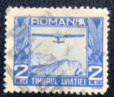 Romania - Roemenië - C14/56 - 1931 - (°)used - Michel 14 - Vliegtuig Boven De Bergen - Used Stamps