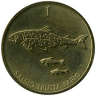 SLOVENIA SLOVENIJA SLOVENIE SLOWENIEN  - 1992 -  1 Tolar Tolarjev - KM  4 - UNC - Salmo Trutta Fario TROTA - Slovenia