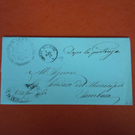 LETTRE ITALIE CHIUSA SCLAFANI POUR SAMBUSA1871 - Marcofilía