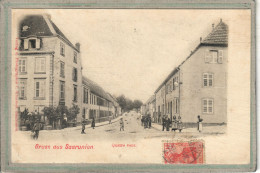 CPA - SARRE-UNION (67) - Carte GRUSS - Aspect Du Carrefour Les Quatre Vents En 1902 - Sarre-Union