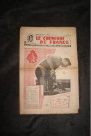 Revue Le Cheminot De France (spécial Noel) Dec. 1955 - Chemin De Fer & Tramway