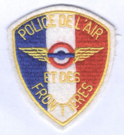 Insigne De Bras De La Police De L'Air Et Des Frontières - Polizia