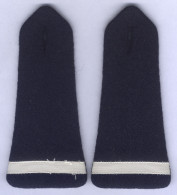 Epaulettes De Lieutenant Stagiaire De La Police Nationale  - Polizei