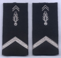 Manchons D'Epaulette De Maréchal Des Logis De Gendarmerie - Polizia