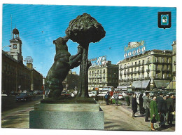 MONUMENTO AL OSO Y EL MADROÑO / MONUMENT TO THE "OSO" AND "EL MADROÑO".- PUERTA DEL SOL.- MADRID.- ( ESPAÑA) - Madrid