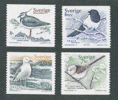 SUEDE 2001 - YT 2210/2213 - Facit 2238/2241 - Neuf ** MNH - Faune, Oiseaux - Ongebruikt