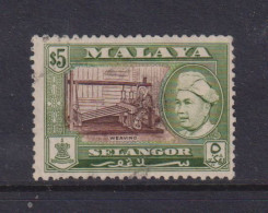 SELANGOR - 1957 Definitive $5 Used As Scan - Selangor