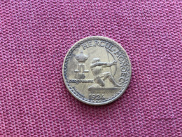 MONACO Monnaie De 1 Franc 1924 RARE - 1922-1949 Louis II