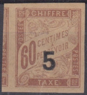 #198 INDOCHINE TAXE N° 1 (*) - Postage Due