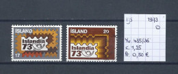 (TJ) IJsland 1973 - YT 435/36 (gest./obl./used) - Gebruikt