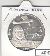 CR2081 MONEDA SAMOA 1 TALA 1977 PLATA - Samoa